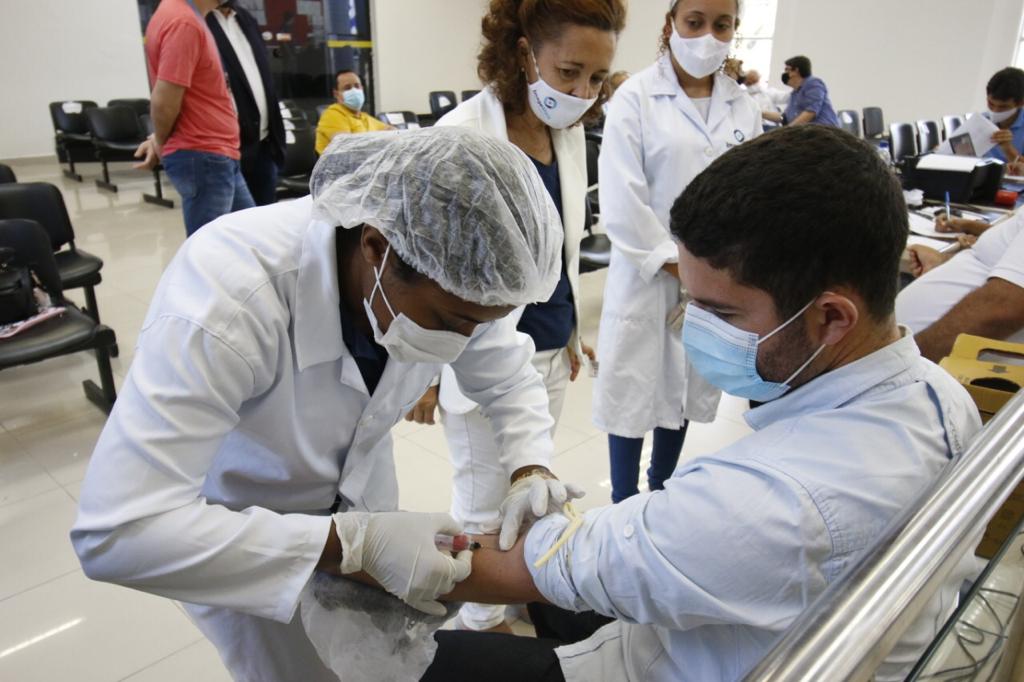 Câmara disponibiliza testes de covid-19 para os servidores