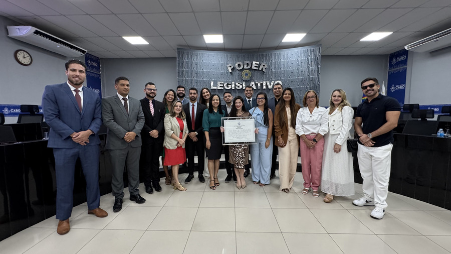 Câmara do Cabo concede título de cidadã cabense à Schamkypou Bezerra