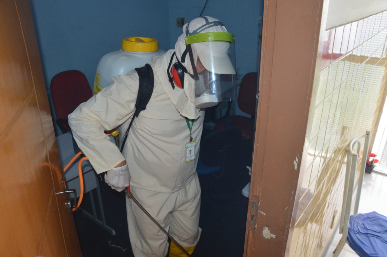 Câmara realiza ação de sanitização 