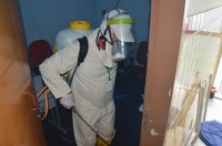 Câmara realiza ação de sanitização 