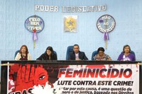 Audiência na Câmara discute combate ao feminicídio 