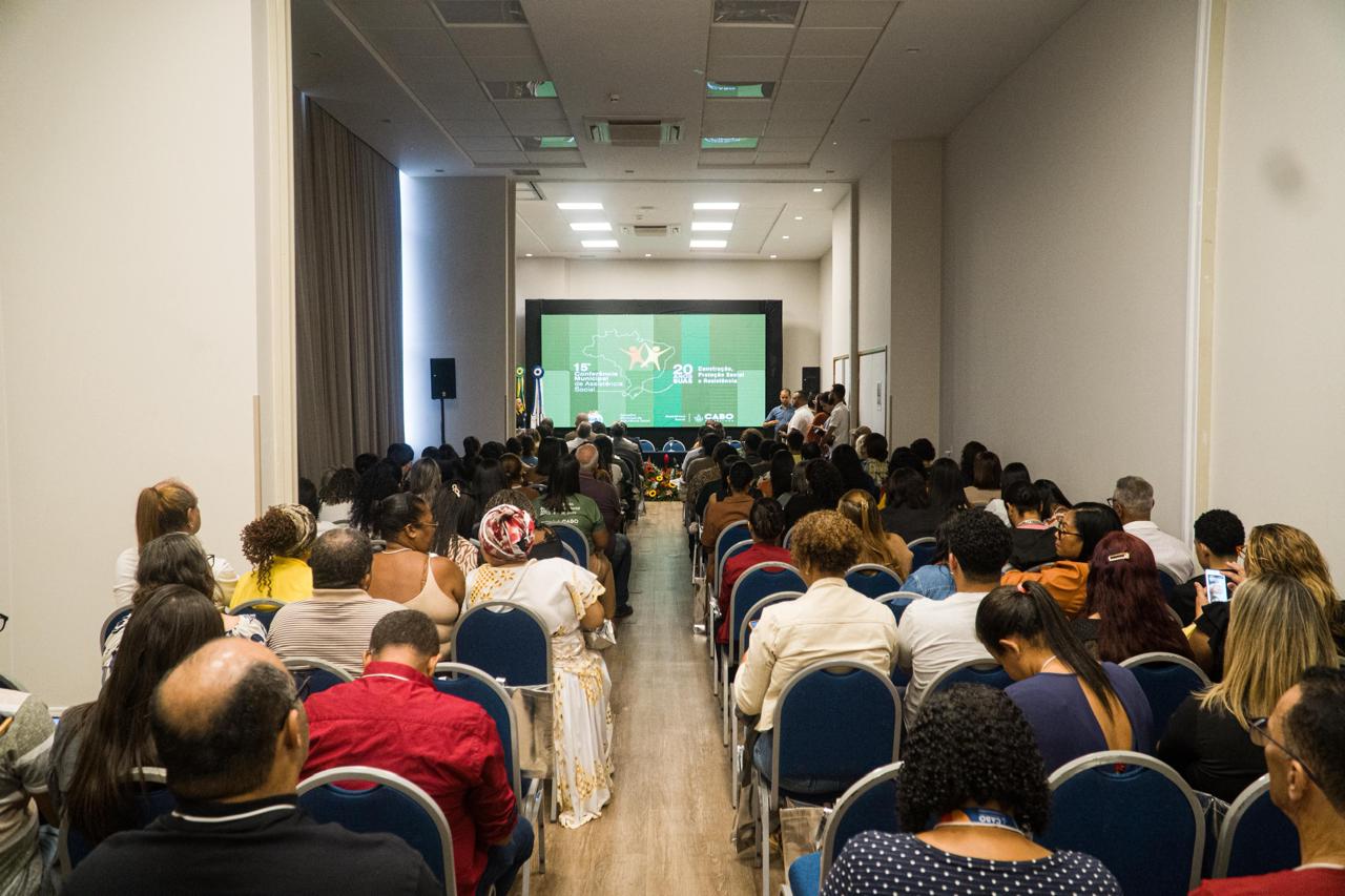 Legislativo do Cabo participa da 15ª Conferência Municipal de Assistência Social
