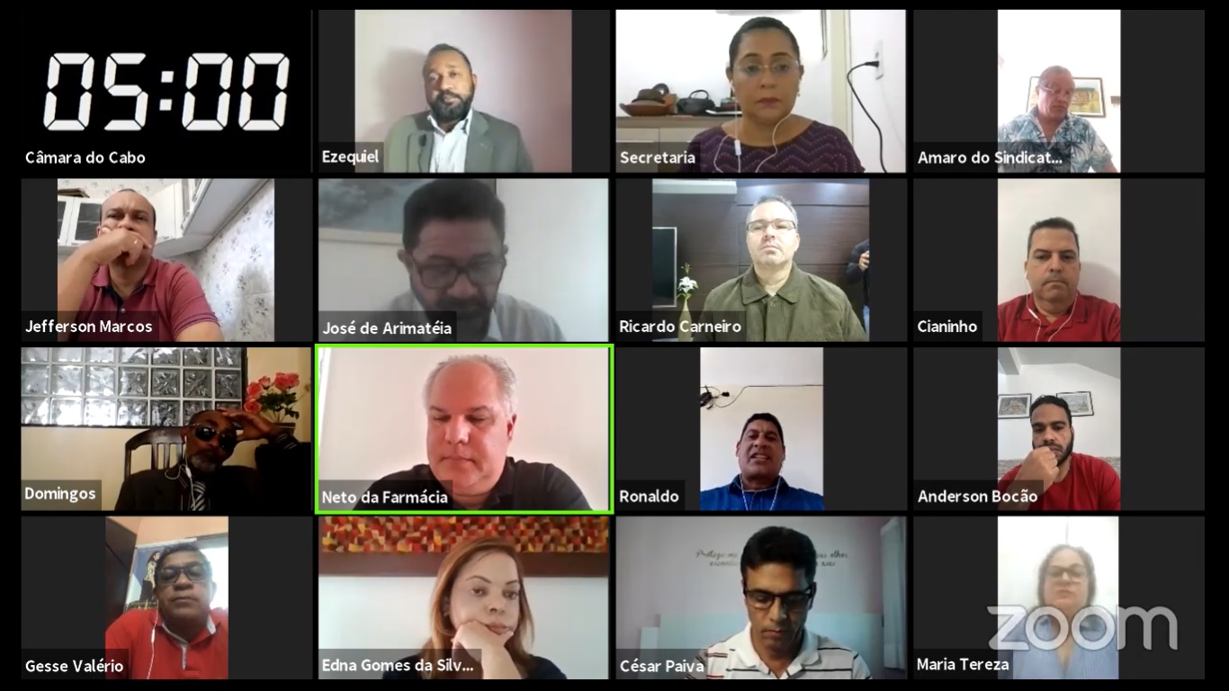 Mais uma sessão virtual é realizada pela Casa Legislativa 