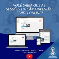 Sessão virtual acontece nesta terça-feira