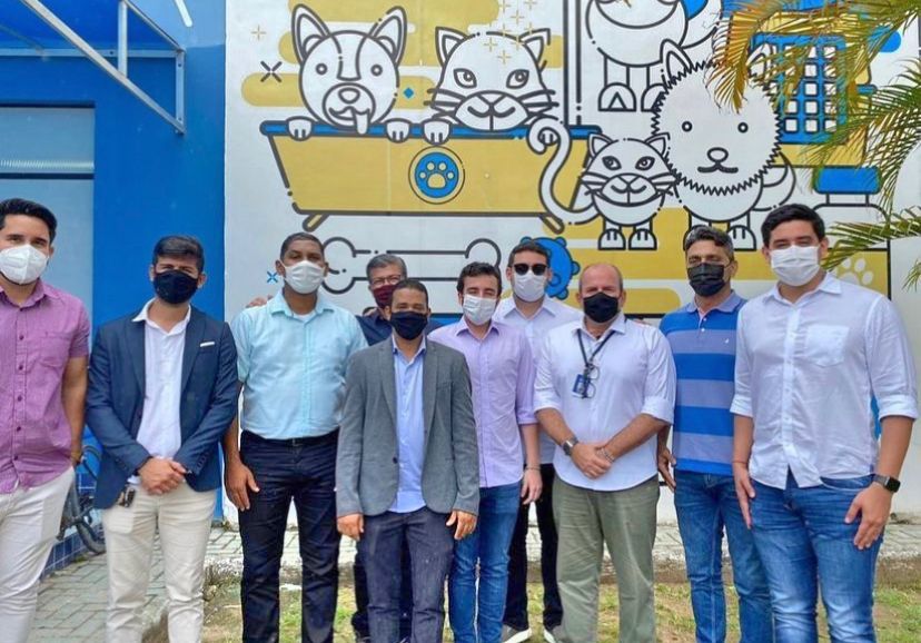 Vereadores do Cabo visitam Hospital Veterinário do Recife