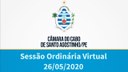 Câmara do Cabo - Sessão Ordinária Virtual - 26/05/2020